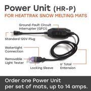 Heated Snow Melting Entrance Mat