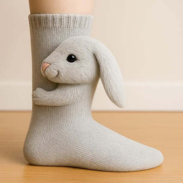 3D Knitted Animal Socks – Cozy, Playful, and Full of Personality