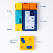 Interactive Dog Treat Puzzle