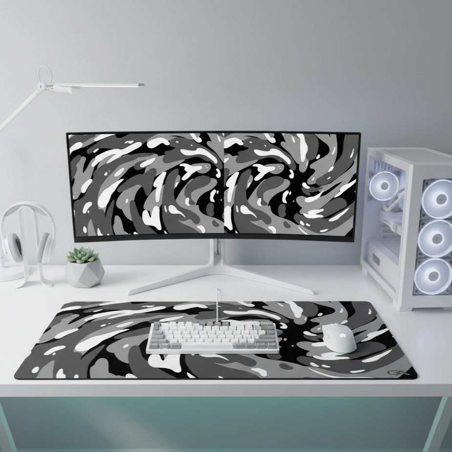 Arctic Swirl Mousepad