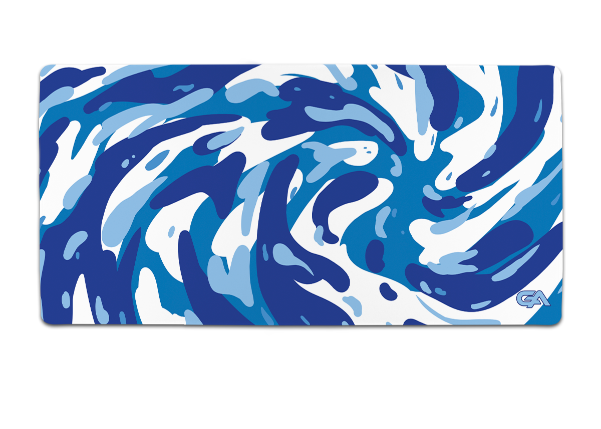 Aqua Swirl Mousepad