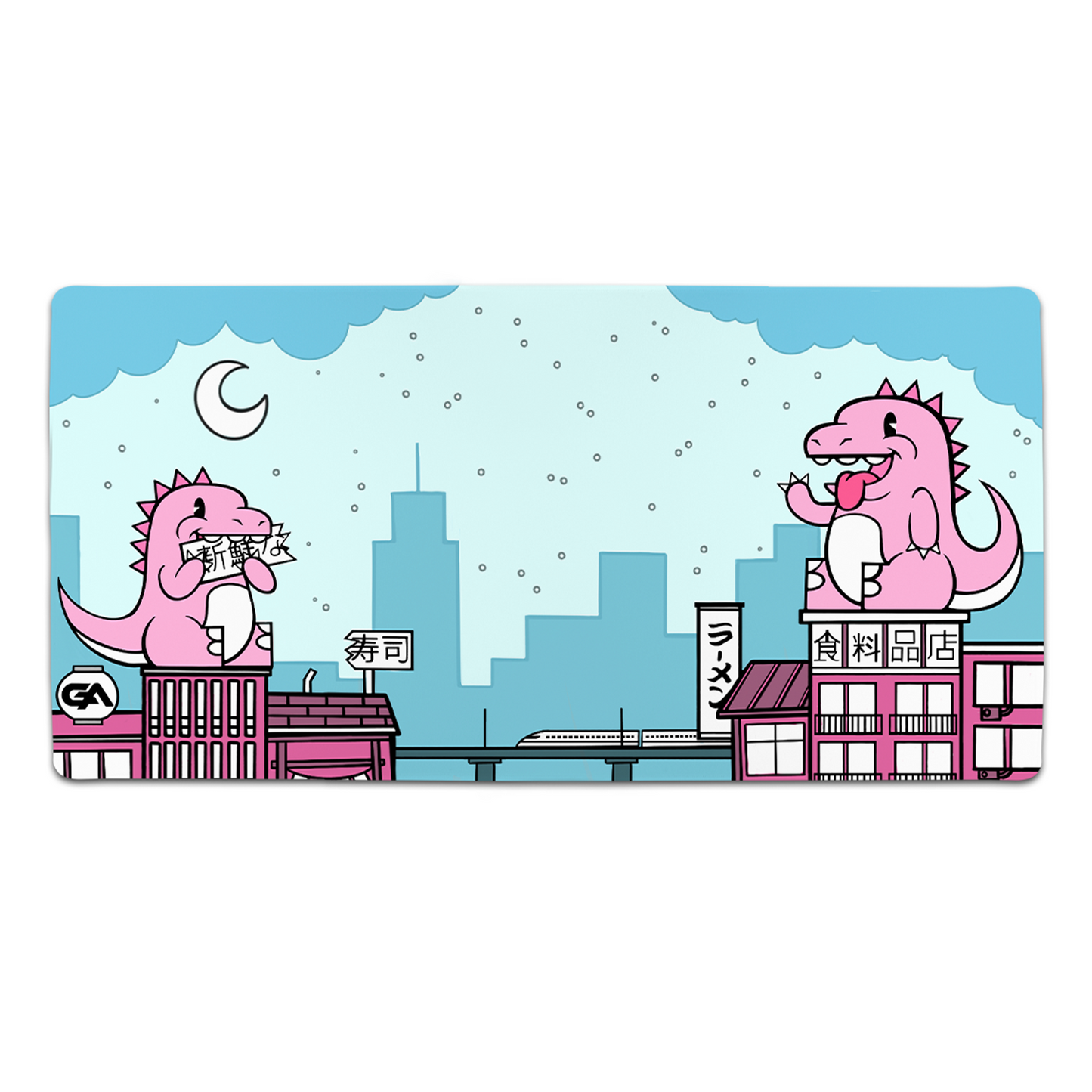 Dino City Mousepad