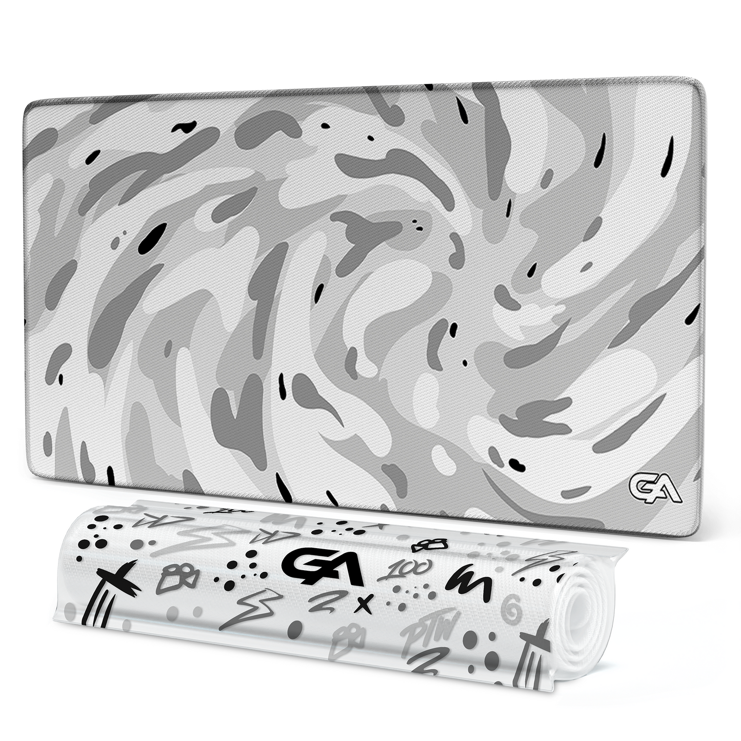 Snow Swirl Mousepad