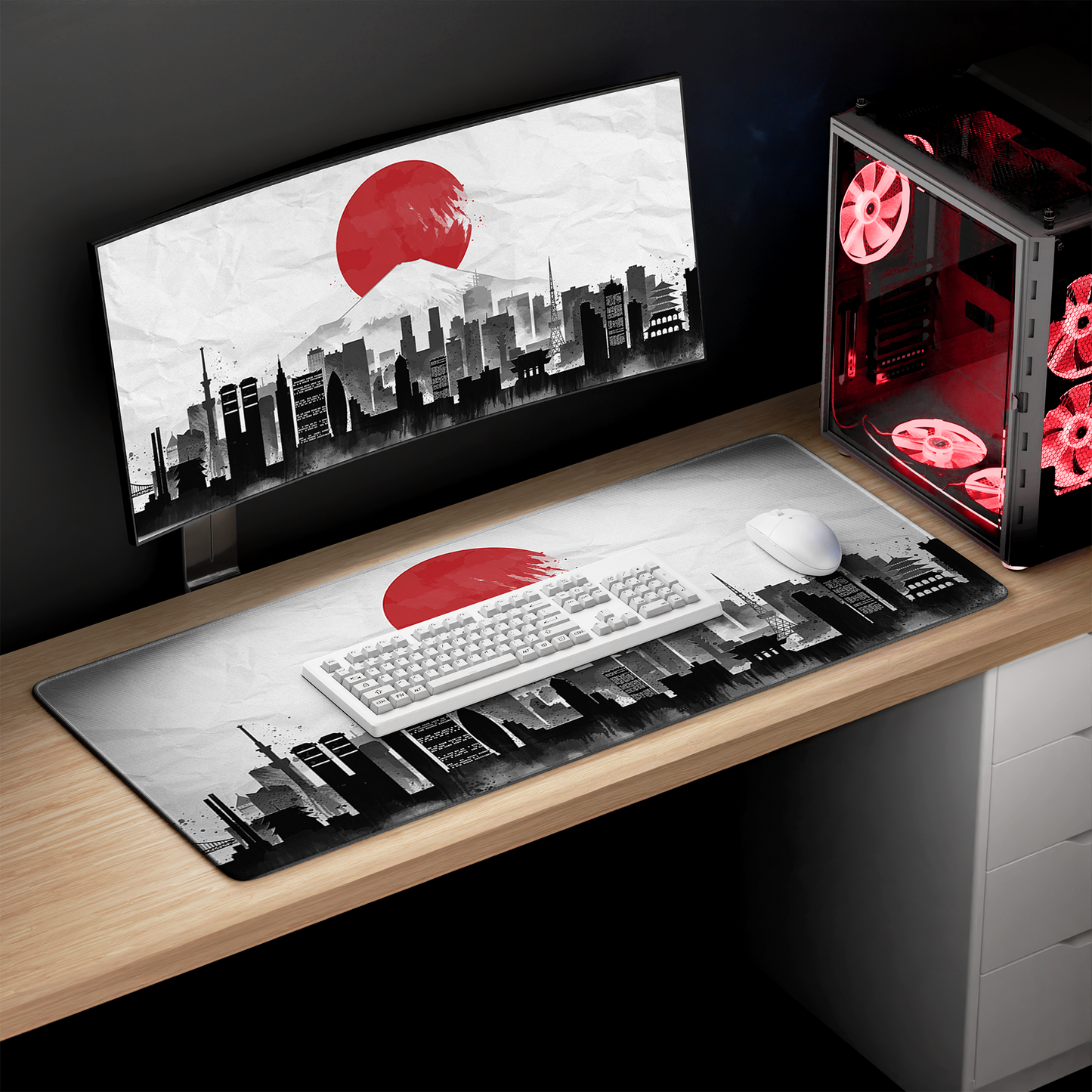 Tokyo Skyline Mousepad