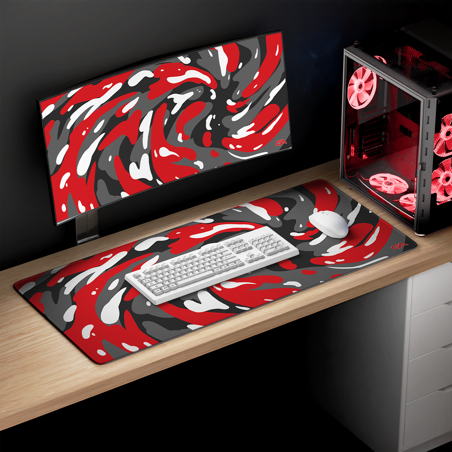 Adrenaline Swirl Mousepad