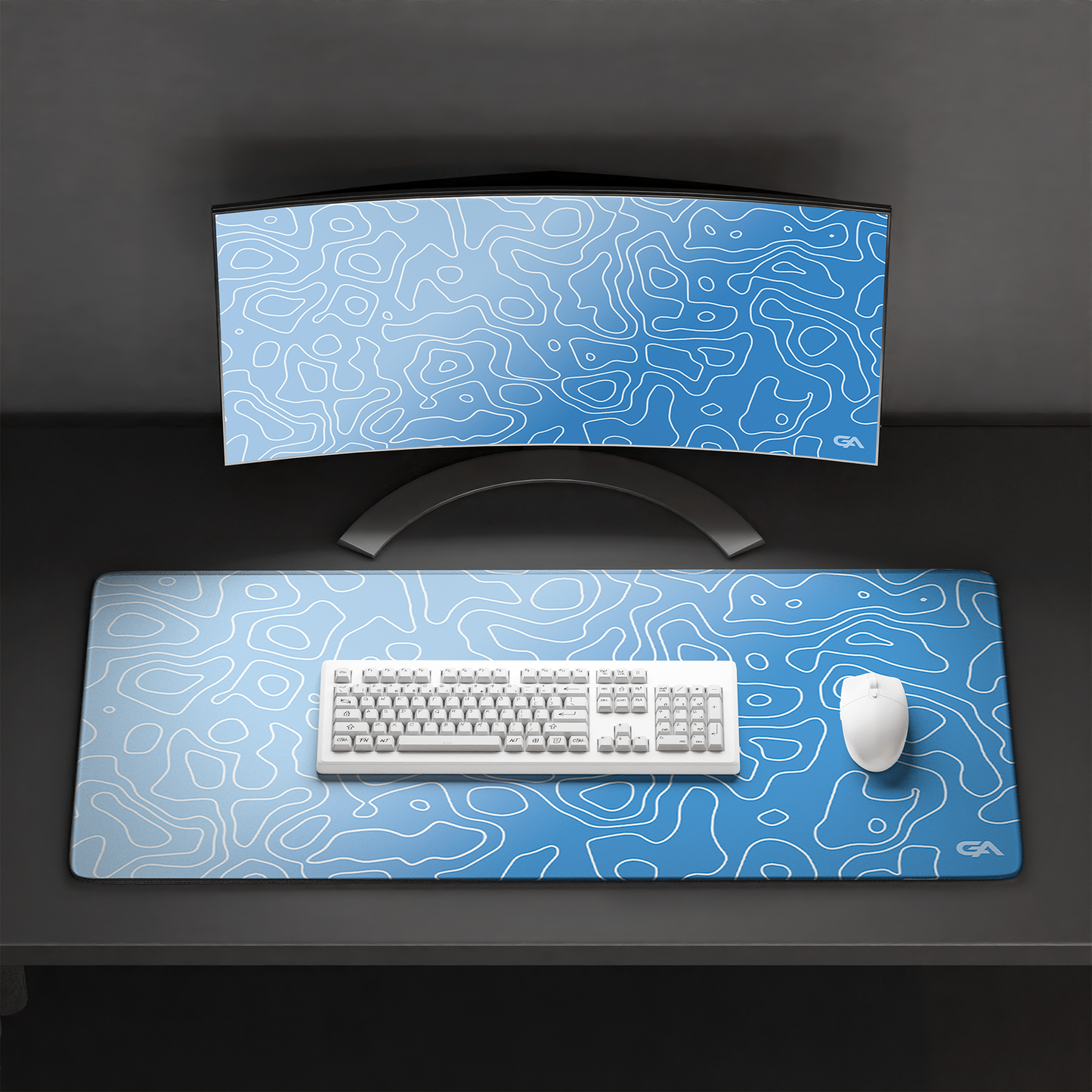 Icy Cyan  Mousepad